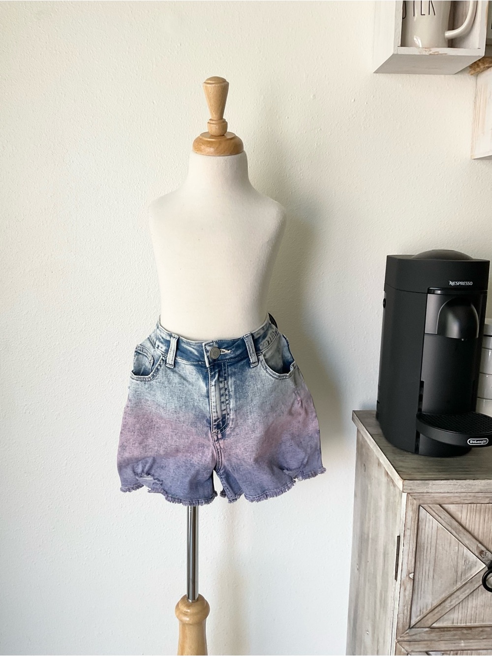 Justice Ombre Denim Jean Short